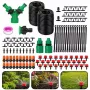 LEAN Automatisches Garten-Bewässerungssystem Set 55M+15M 386-teilig