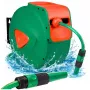 LEAN Wandmontierte automatische Haspel mit Gartenschlauch 20m + 2m