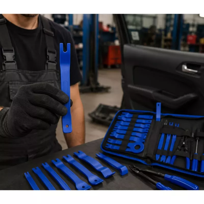 LEAN Upholstery Removal Puller Set Car Tools Case 45 pcs.