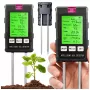 LEAN Pflanzenfeuchtigkeitsmesser Bodenhygrometer 6in1 Temperatur Licht PH