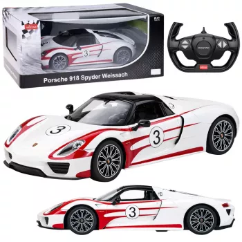 RASTAR Porsche 918 Spyder Performance Fernsteuerung RC Auto Weiß 1:14