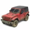 JEEP Wrangler Rubicon-Muddy Remote Controlled RC Car Red Rastar 1:24