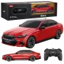 BMW i5 RC-Fernsteuerauto Rot Rastar 1:24