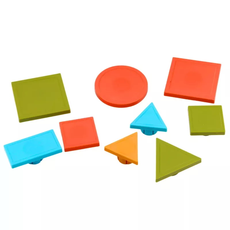 LEAN TOYS Kreatives Geometrisches Puzzle Mosaik Lernspielzeug 35 Teile