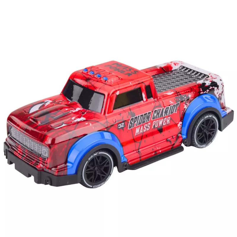 LEAN TOYS ferngesteuertes Auto RC Off-Road Spider rote Lichter