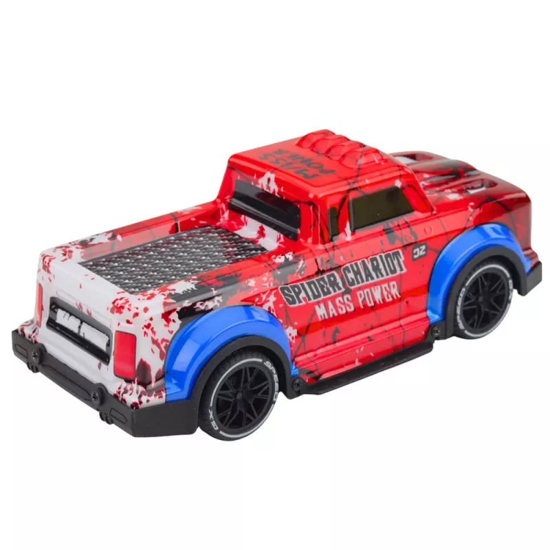 LEAN TOYS ferngesteuertes Auto RC Off-Road Spider rote Lichter