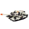 LEAN TOYS Militär-Set: Armee-Hubschrauber, Panzer, Hovercraft, Soldaten-Basis