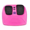 LEAN TOYS Interaktives Lenkrad mit Ständer und Pedalen, Lichter, Geräusche, Pink