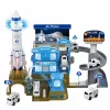 LEAN TOYS Interaktive Raumstation Parkrakete mit Licht und Sound