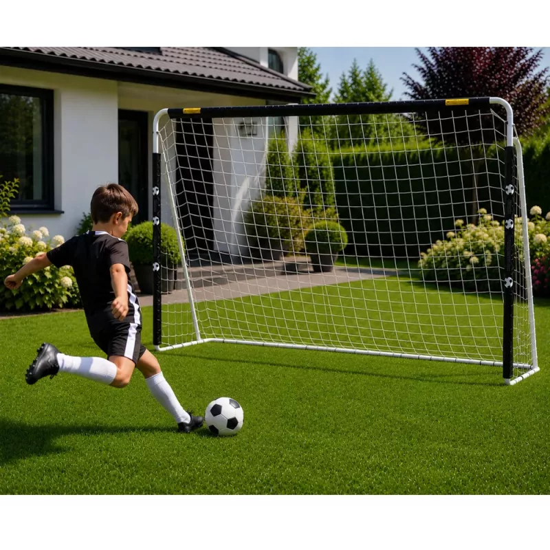 LEAN SPORT Large Football Goal 307x209 cm