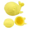 LEAN TOYS Pädagogische Badespielzeuge Sensorische Gummi-Figuren Pastell 4 Stk.