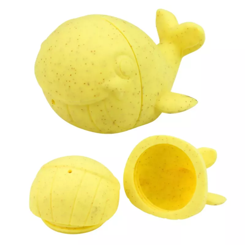 LEAN TOYS Pädagogische Badespielzeuge Sensorische Gummi-Figuren Pastell 4 Stk.