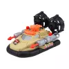 LEAN TOYS Militär-Set Armee-LKW Panzer Hovercraft Soldat