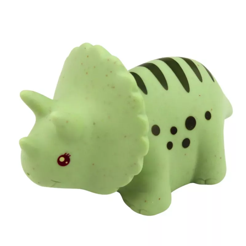 LEAN TOYS Set aus pädagogischen Gummibadetieren, Pastellspiele, 6 Stk.