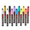 LEAN Set mit 36 Acrylmarkern, Filzstiften, wasserfesten Markern, Etui