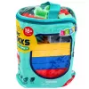 LEAN TOYS Weiche sensorische Bausteine im Beutel für Kinder, bunt, 30 Stk.
