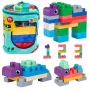 LEAN TOYS Weiche sensorische Bausteine im Beutel für Kinder, bunt, 30 Stk.