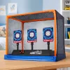 LEAN TOYS Elektronisches Schießziel mit digitalem LCD-Zähler und beweglichen Zielscheiben