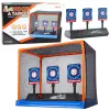 LEAN TOYS Elektronisches Schießziel mit digitalem LCD-Zähler und beweglichen Zielscheiben