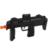 LEAN TOYS Polizei-Set Weste Gewehr Maske Walkie-Talkie Zubehör