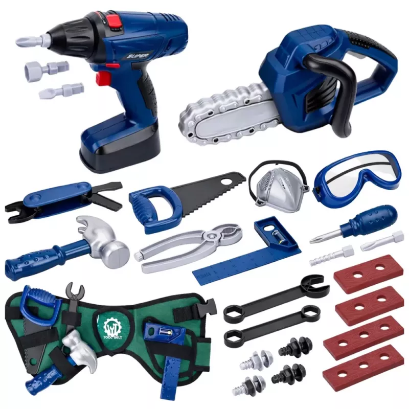 LEAN TOYS DIY Toolbox Schraubendreher-Set 30-teilig