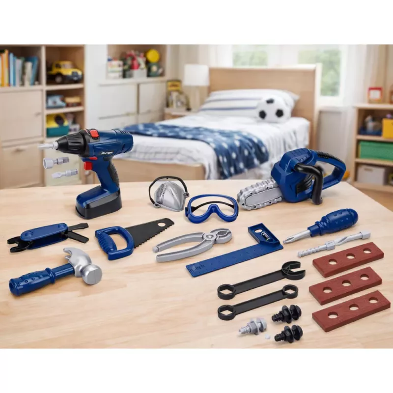 LEAN TOYS DIY Toolbox Schraubendreher-Set 30-teilig
