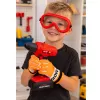 LEAN TOYS Großer Werkzeugsatz für Kinder, batteriebetriebener Schraubendreher, Schleifer, 28 Teile