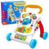 LEAN TOYS Lauflernwagen mit interaktivem Musikpanel 3in1 Sounds