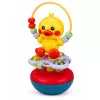 LEAN TOYS Wanka Stand Up Duck Educational Interactive Sounds Rattle Yellow
