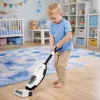 LEAN TOYS Kinder-Staubsauger-Spielzeug aufrecht und handgeführt 2-in-1 Saugfunktion Geräusche