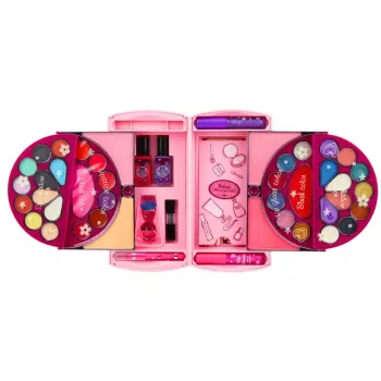 LEAN TOYS Beauty Set für Make-up und Nägel Kosmetik Lidschatten Nagellacke Koffer