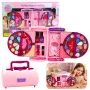 LEAN TOYS Beauty Set für Make-up und Nägel Kosmetik Lidschatten Nagellacke Koffer