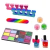 LEAN TOYS Nagel-Make-up Beauty-Set mit verstellbarer Tasche, Zubehör, 20 Teile