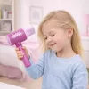 LEAN TOYS Kinder-Friseursalon-Set - Spielzeug-Haartrockner, Spiegel, Kamm & Accessoires - Rollenspiel-Schönheitsset für Kinder ab 3 Jahren