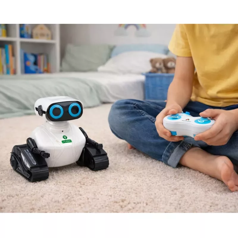 LEAN TOYS Intelligenter ferngesteuerter Roboter auf Raupenbändern RC tanzt und bewegt sich