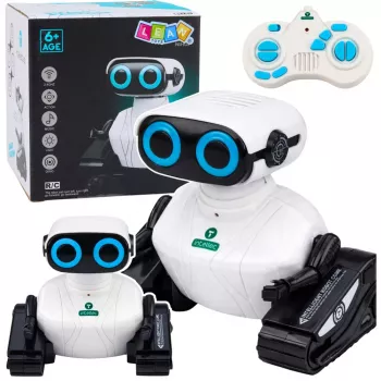 LEAN TOYS Intelligenter ferngesteuerter Roboter auf Raupenbändern RC tanzt und bewegt sich