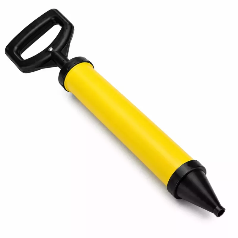 LEAN Verpresspumpe, Bauspritze für Silikon und Betonmasse, 4 Düsen, 60 cm