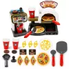 LEAN TOYS Pizzeria Set Pizzaofen Kaffeemaschine Zubehör Shop
