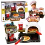 LEAN TOYS Pizzeria Set Pizzaofen Kaffeemaschine Zubehör Shop