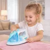 LEAN TOYS Kinderbügeleisen mit Wasserspray, Licht und Sound, Blau