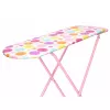 LEAN TOYS Klappbares Metall-Bügelbrett-Spielzeug für Kinder Dots 61 cm