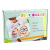 LEAN TOYS Holz-Motivationsbrett Sensorik Lenkrad Schalter Hebel
