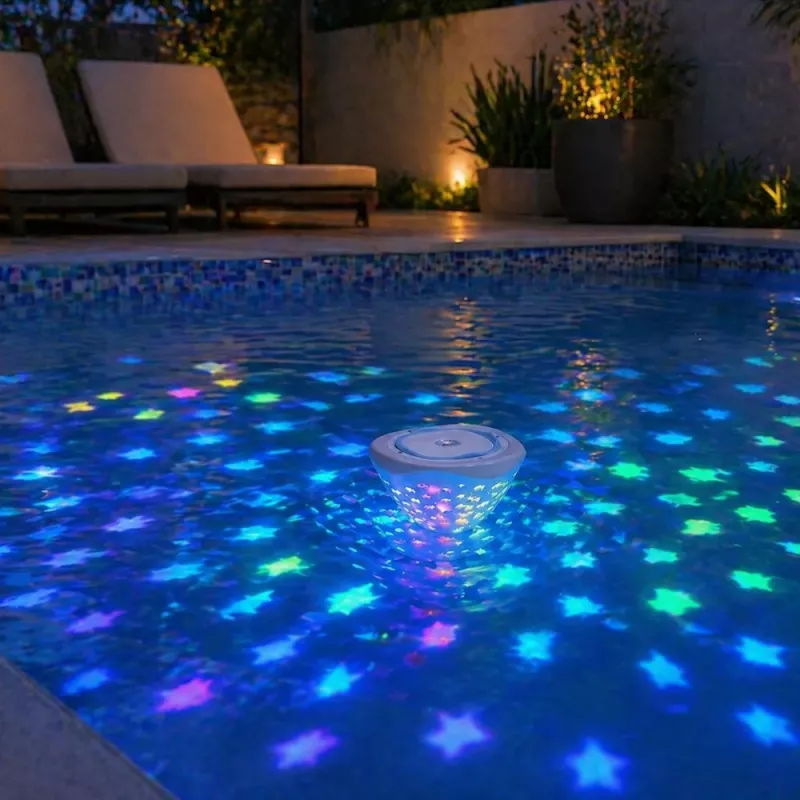 LEAN LED Pool-Leuchte für Wasser IP68 Fischfarbe LED 6 Modi