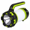 LEAN Taschenlampe LED Lampe 2in1 Camping Tourist Wiederaufladbar Multifunktional