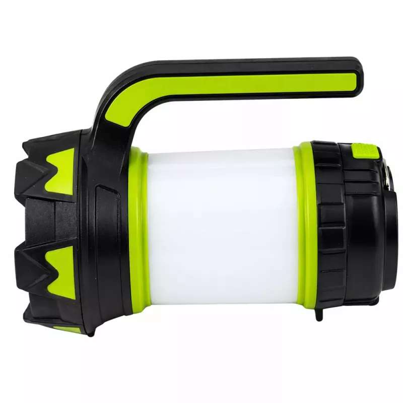 LEAN Taschenlampe LED Lampe 2in1 Camping Tourist Wiederaufladbar Multifunktional