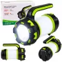 LEAN Taschenlampe LED Lampe 2in1 Camping Tourist Wiederaufladbar Multifunktional