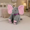 LEAN TOYS Plüsch-Elefant interaktiv bewegt Ohren spielt Melodien Kuckuck-Spiel