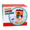 LEAN TOYS Holz-Kaffeemaschinen-Set Kleine Barista-Tassen Zubehör