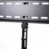 ART AR-95 Feste TV-Wandhalterung für 55-100 Zoll Bildschirme, 140 kg Tragfähigkeit, VESA 900x600, 33 mm Profil, Schwarz