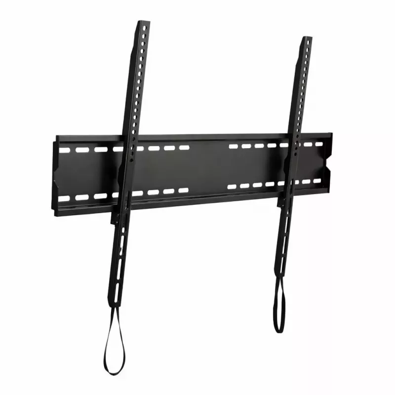 ART AR-95 Feste TV-Wandhalterung für 55-100 Zoll Bildschirme, 140 kg Tragfähigkeit, VESA 900x600, 33 mm Profil, Schwarz